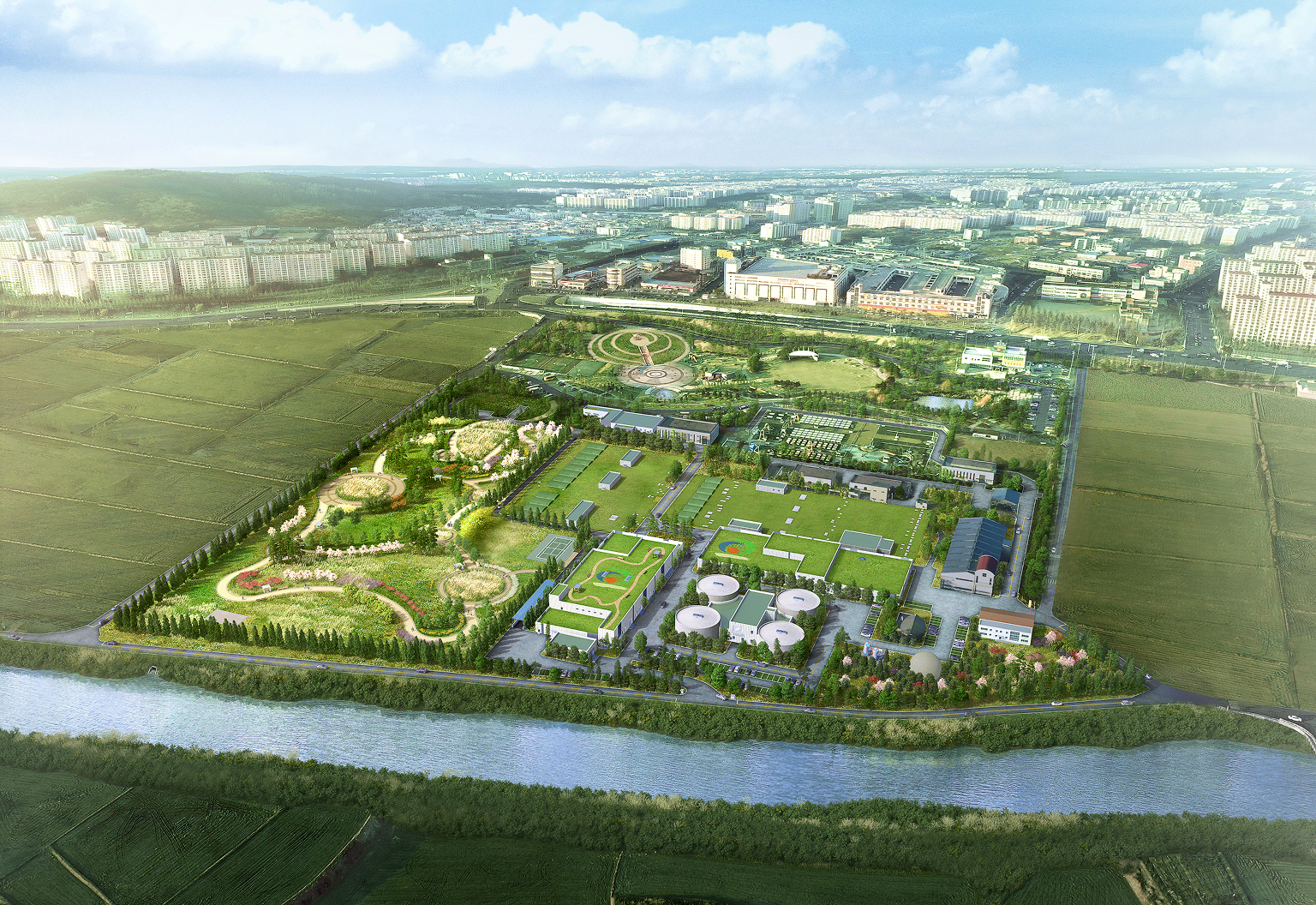 Cheonan Wastewater Treatment Plant Modernization