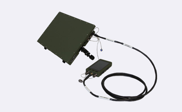 군위성통신체계-II 휴대용 위성단말 (PRC-821K) 제품
