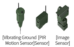지진동센서, PIR센서, 영상 센서