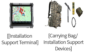 설치 지원 단말기, 휴대가방 / 설치지원도구