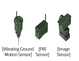 지진동센서, PIR센서, 영상 센서