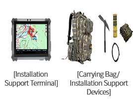 설치 지원 단말기, 휴대가방 / 설치지원도구