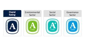 Korea Corporate Governance Service ESG rating A